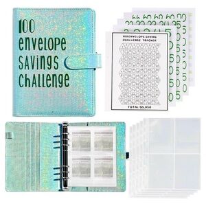 Holographic Savings Challenge Binder NWT